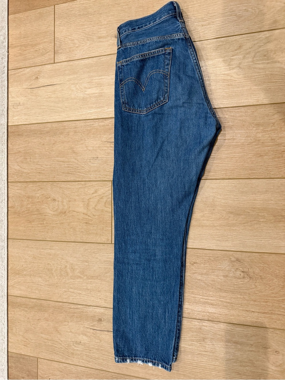 Levi's Men's Blue Straight-Leg Jeans
